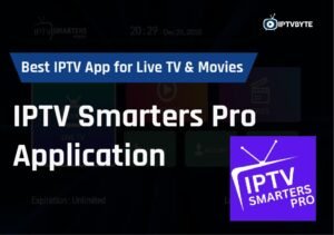 IPTV smarters pro application